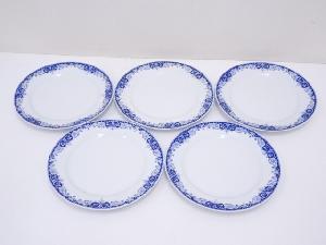 戦前　東洋陶器　プレート5客